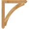 Ekena Millwork Thorton Arts & Crafts Rough Sawn Bracket, Western Red Cedar, 4"W x 34"D x 38"H BKT04X34X38THR03RWR - alternate 3